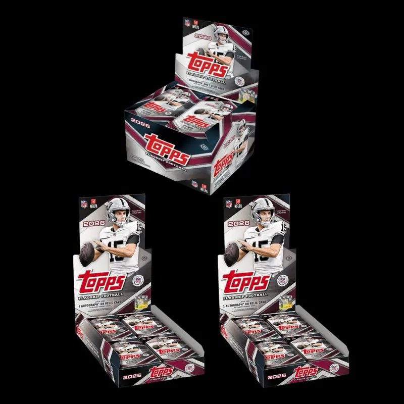 PYT #001- (NEW RELEASE PRE-FILL) 1x 2026 Topps Flagship Jumbo Box + 2x 2026 Topps Flagship Hobby Box NFL Trading Cards