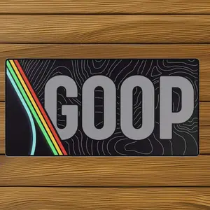 ARC Raiders Goop Desk Mat – Retro Sci-Fi Goop-Themed Gaming Mouse Pad, Large Extended Desk Pad for PC Gamers, Smooth Surface, Work & Play Setup Decor