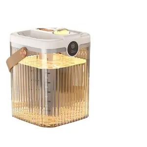 Miniature USB-Powered Nano Mist Humidifier - Small Compact, Quiet Operation, Large Capacity Cool Mist Air Humidifier, Rectangular Form (12*19cm) for Babies, Home Bedroom Office Use