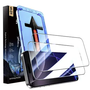 Magicjohn Clear & Privacy Protections Screen Protector, Protective, for iPhone 16 Series/SamSung/Google, Auto Dust Elimination, Bubble Free, HD, Different Color Different Function, Black: 28° Privacy Protections, Clear: 4K HD, National Day Offers