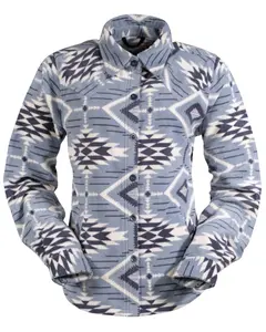 Outback Trading Co Women's Co. Women'S Eleanor Southwestern Fleece Shacket - 42185-Plus