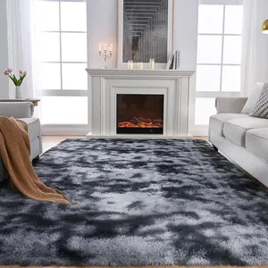 Solid Color Faux Fur Rug, 1 Count Soft Plush Rug, Fluffy Area Rug, Decorative Carpet for Home Living Room Bedroom, Room Decor, Home Decor