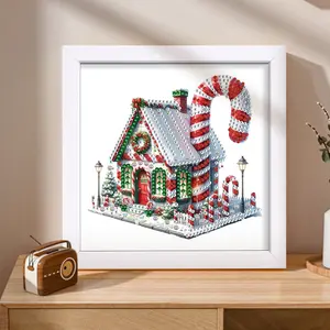 5D Animal DIY Partial Special Shaped Drill Diamond Painting Kit W/ Frame