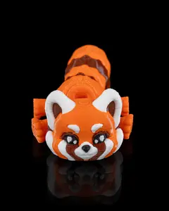 Red Panda 3D Print: Cute Animal Display Piece and Fidget Toy