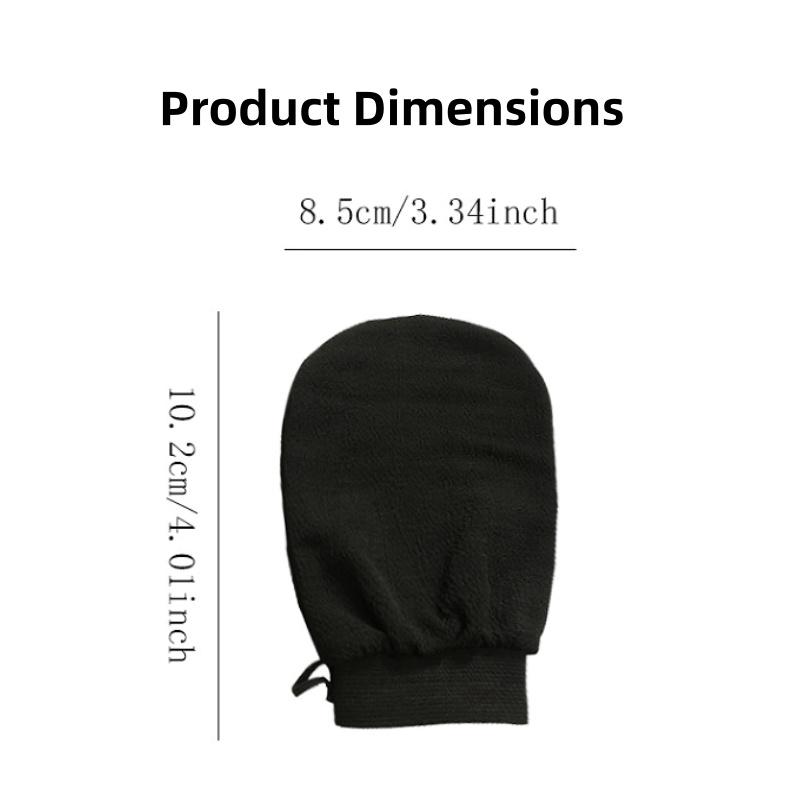 1PC/2PCS Korean Exfoliating Gloves Visibly Removes Dead Skin, Ideal For Spray Tan Or Pilosebaceous Keratosis, Body Scrub Made Of Polyester Fibers, Exfoliating Mitt, Exfoliant Scrubber Glove, Body Care Tool-MM1
