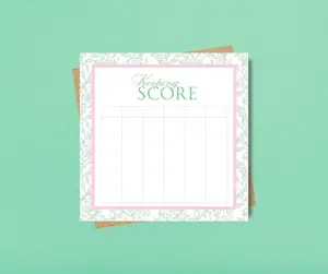 Scorecard Notepad