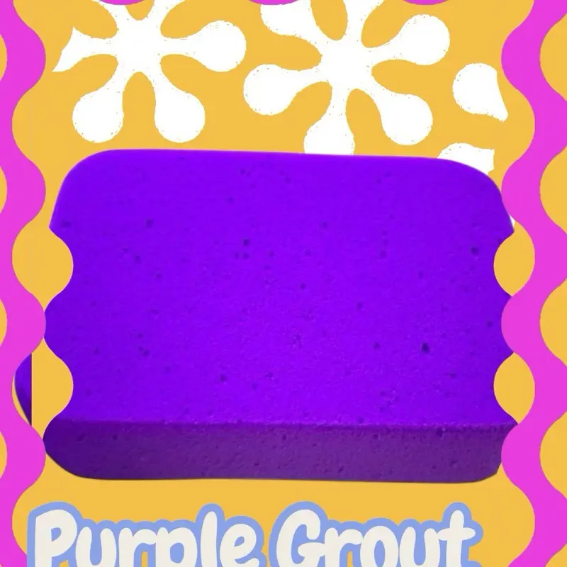 Purple grout sponge for all purpose use construction Purple grout sponge for all purpose use construction
