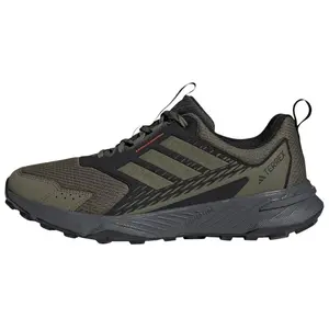 Adidas Tracefinder Trail Men's Low-Top Trail Running Shoes in Olive Green - Comfortable, Soft, Slip-Resistant, Durable Trending Shoes, House White Official Shoes to Get / Maison Mihara
