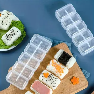 1pc Nigiri Sushi Mold Rice Ball 5 Rolls Maker Non Stick Sushi Making Tool, Kitchen Gadgets, Kitchen Accessories