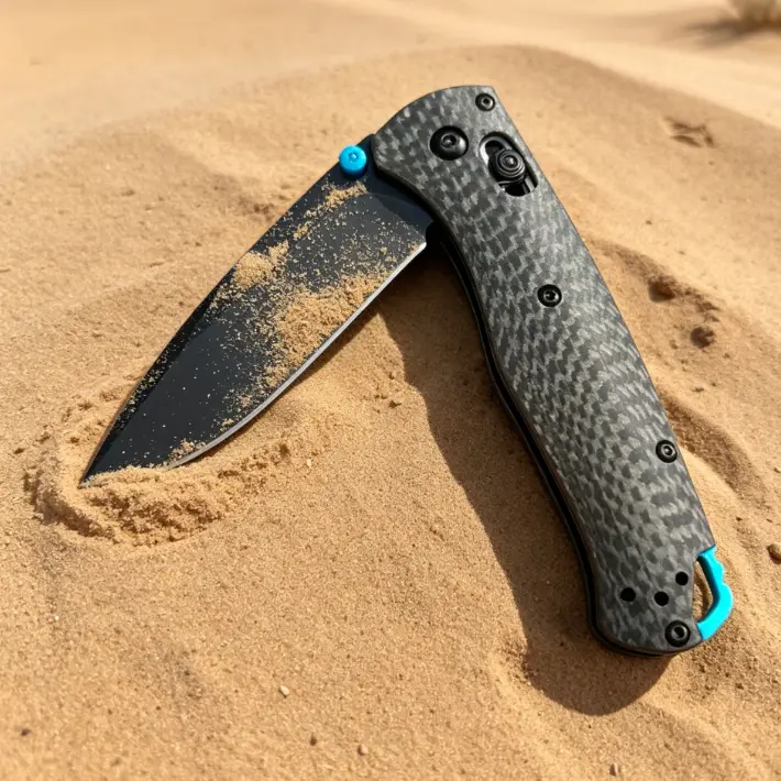 535 Folding Outdoor Utility Knife| Carbon Fiber Handle EDC Tool| Rust & Wear Resistant for Camping, Hiking & Daily Carry