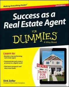 USED-Success as a Real Estate Agent For Dummies by Dirk Zeller (Paperback)