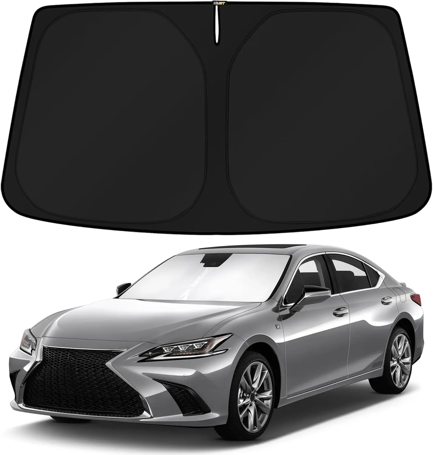 Windshield Sun Shade for Lexus ES 2019-2025 ES250 ES300h ES350, Car Accessory That Fits, UV-Blocking Front Window Foldable Protector to Keep Car Cooler, Fit, Fits 2019+, Car Sun Protection