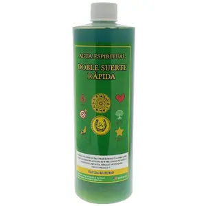 Doble Suerte Rapida - Agua Espirtual 16oz Bottle Healing Energy Cleansing Water Household Handheld Herbal Detox Tonic Herbal Glycerin Formula