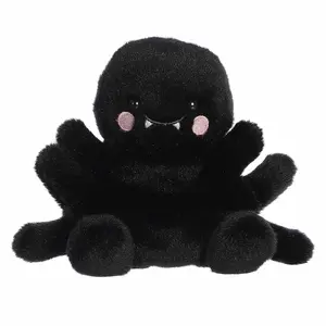 Palm Pals Adorable Penny Mae Spider 5 inch Black Mini Soft Plush Collectable Stuffed Animal