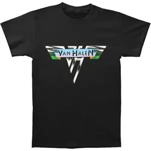 graphic tees [100% Cotton] Classic Van Halen Band Logo T-Shirt For Rock Music Fans.