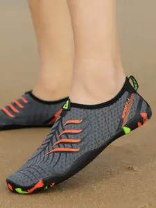 Unisex Water Shoes Quick Dry Outdoor Socks, Slip-Resistant Breathable Fabric Ideal for Fishing Swimming Beach, Lightweight Comfortable