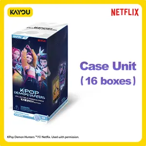 One Sealed Case-KPop Demon Hunters-Collectible Trading Cards-Energy Edition-001-NA-Series 1-A(16 Boxes)