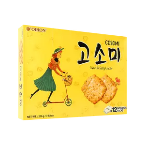 ORION Korean Sesame Cookies 216g - Crunchy & Delicious Snack