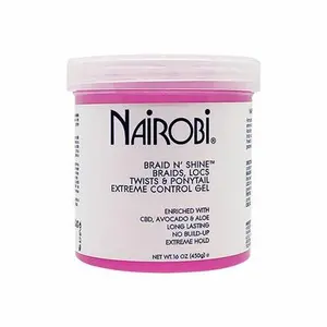 Braid N' Shine Extreme Control Gel 16 oz, 4 oz