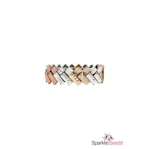 Chevron Stretch - Multi Bracelet