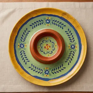 Plastic Chip and Dip Platter