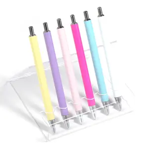 【P230】5PC Push Metal Ballpoint Pen Gift - Writing Tool for Office and School Supplies
