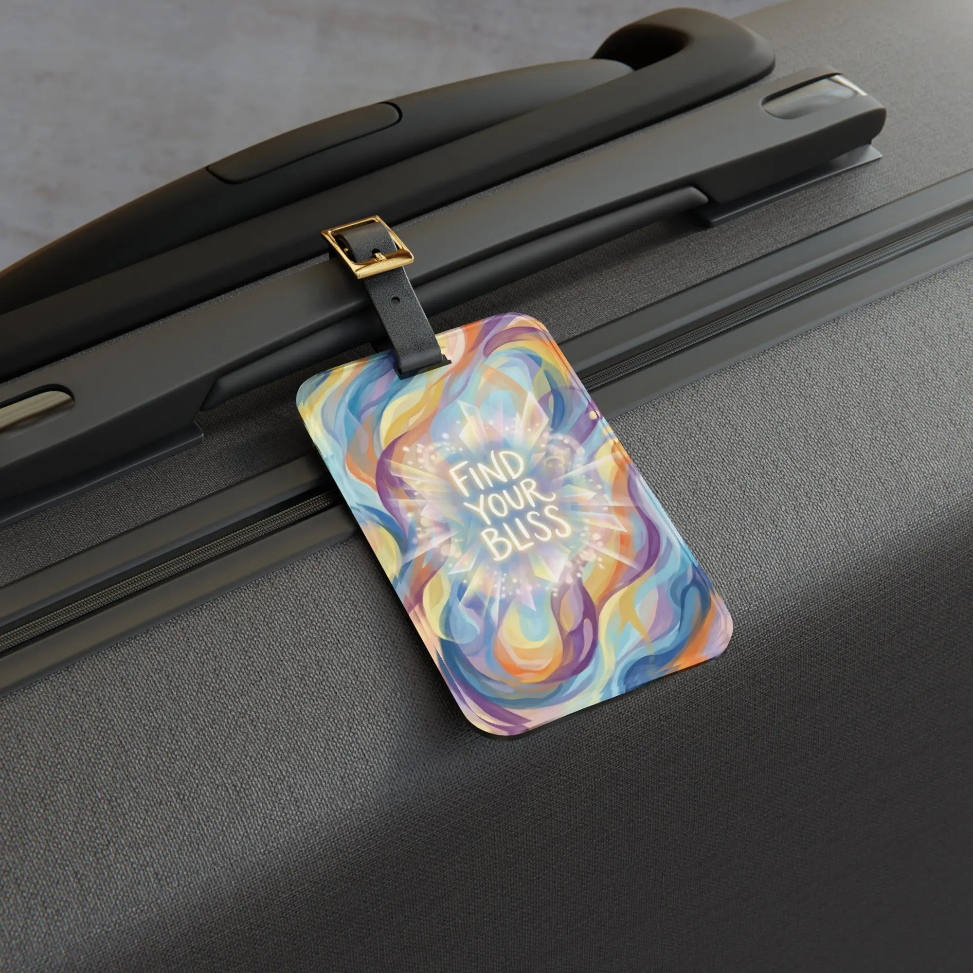 Life Coach Approved Find Your Bliss Luggage Tag