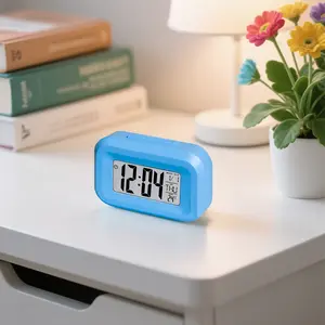A Mini Smart Countdown Alarm Clock Designed for Study And Work, Featuring Temperature Display And a Powerful Wake-Up Alarm. It'S a Multifunctional Desktop Assistant for Learning, Excluding The 7-Cell Battery, Suitable for 10 Different Occasions