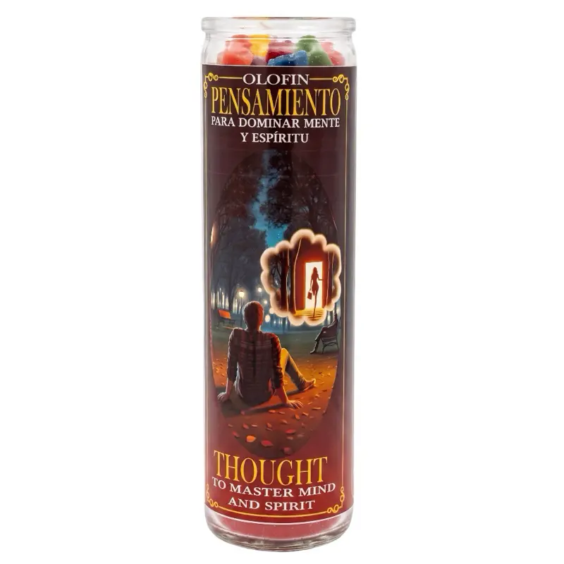 Pensamiento (Thought) Prepared Ritual Candle Perfumed