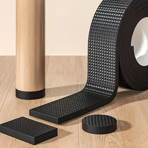 Cuttable Silent Anti-Slip Table Chair Pads, Thick Noise-Reducing Mats, Furniture Floor Protection, Minimalist Design