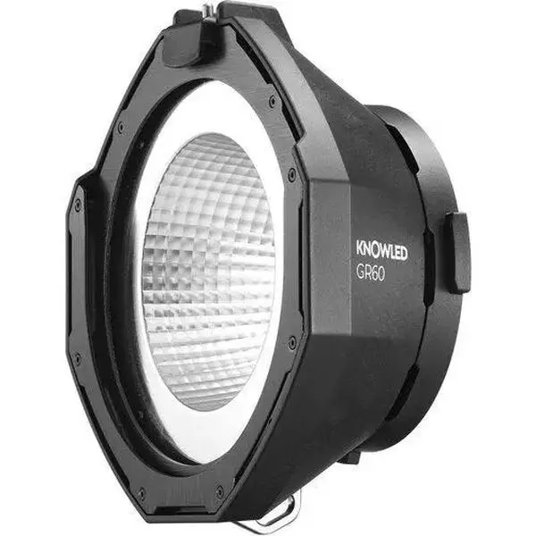 Godox GR60 60° Angle Reflector - Photography Equipment for KNOWLED MG1200Bi LED Light, Camera Accessory with Quick Twist, Adjustable Beam Shape, Large Area Coverage