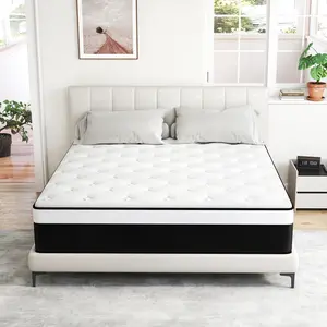 High-Quality Modern Hybrid Mattress (Twin-Full-Queen-King) | Pocket Spring + Cooling High-Density Foam | In a Box