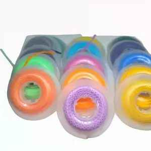 Elastic Power Chain 15Ft 15 Units Vibrant Colors Fluor Green Orange Light Dark Green Teal Silver Yellow Black Cobalt Dark Orange Hot Pink Aqua Gold Purple Fuschia Burnt Yellow