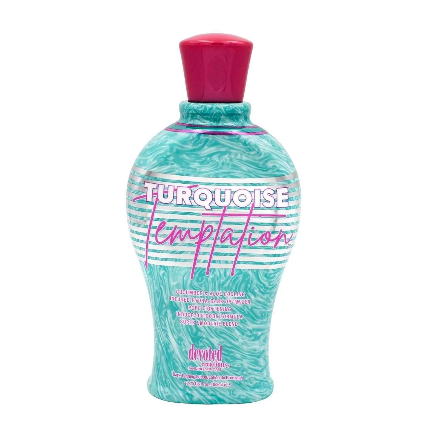 Turquoise Temptation Tanning Lotion by Devoted Creations, 12.25 fl oz Body Care Radiant