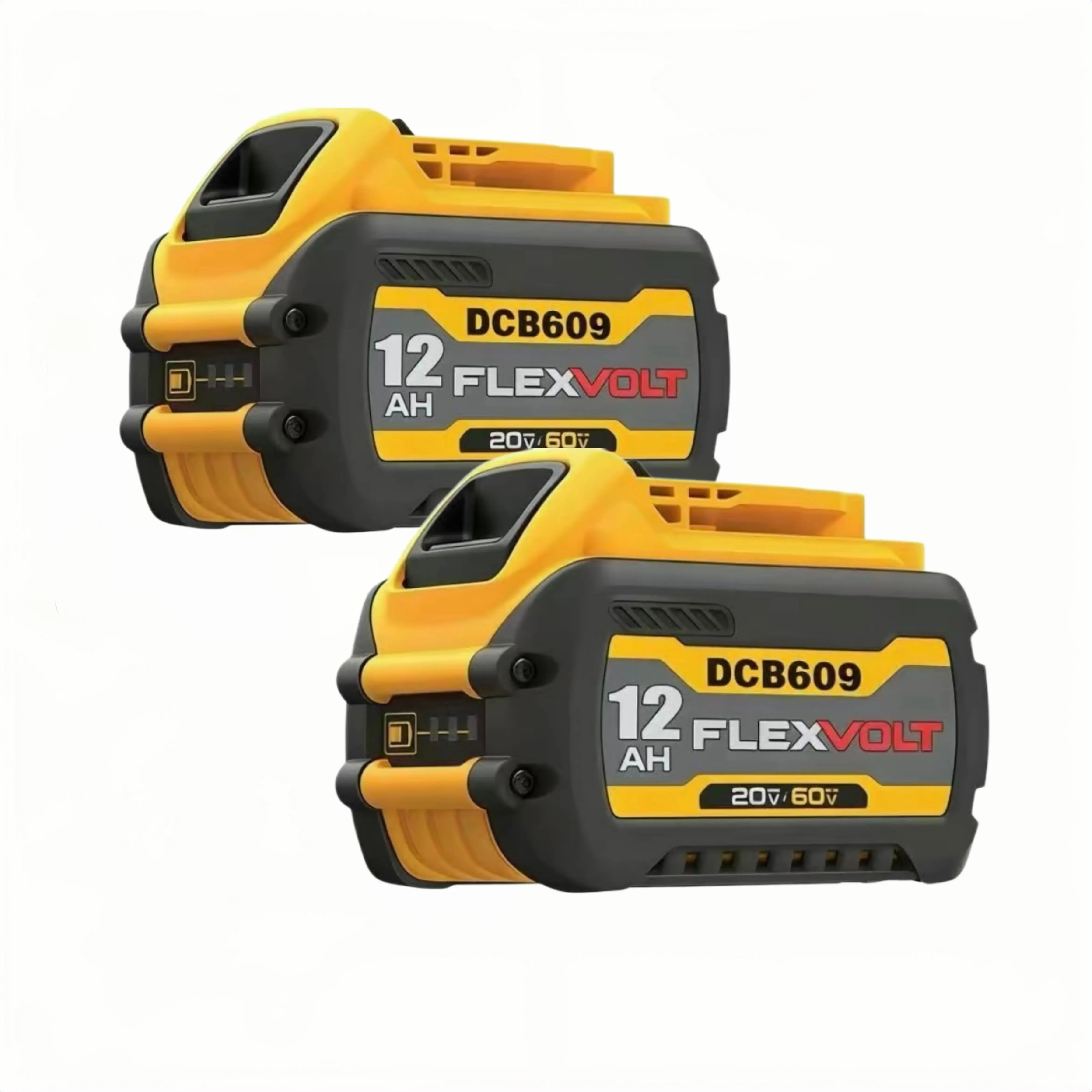 2 Pack For DeWALT DCB609-2 20/60V  12.0Ah MAX FLEXVOLT Lithium-Ion Battery