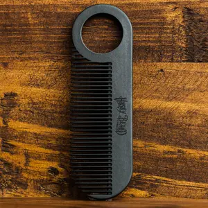 Mustache & Beard Comb | Carbon Fiber