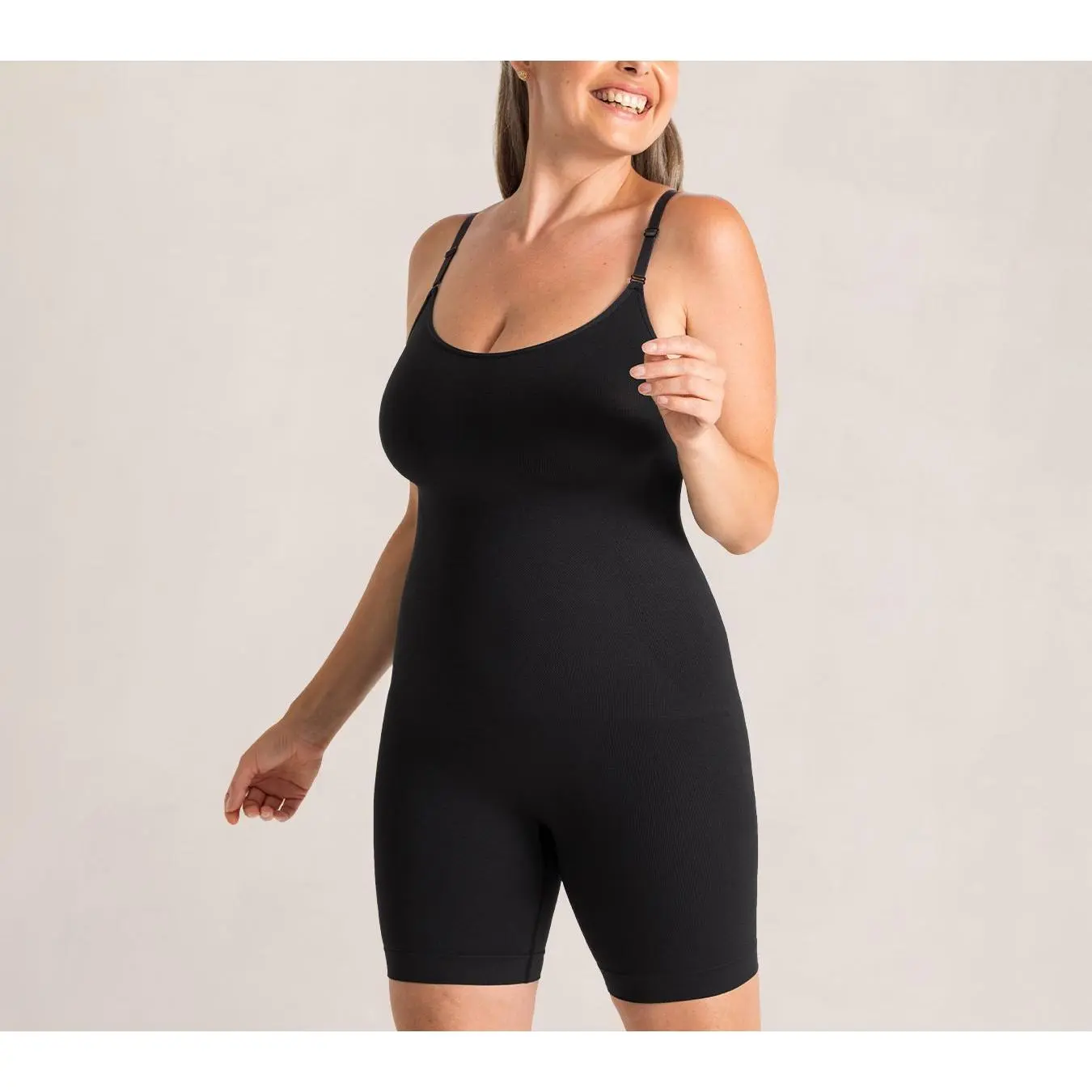 Shapermint All Day Everyday Mid-Thigh Bodysuit