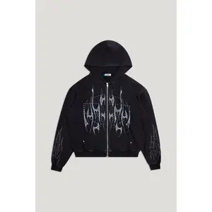 FLAME ZIP HOODIE