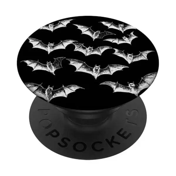 Halloween Bat Wings Spooky Animal Vampire Trick Or Treat PopSockets Adhesive PopGrip