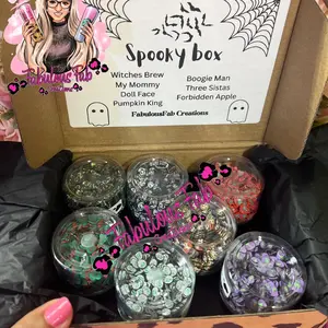 Spooky Box polymer clays