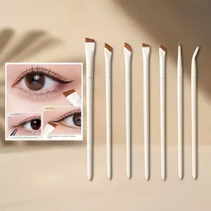 7Pcs Eye Makeup Brush Set | Eyeliner/Eyeshadow/Aegyo-sal Concealer/Eyebrow Angled Brush, Cosmetic Brush Set