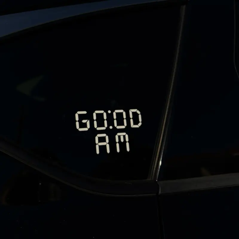 Good AM car sticker