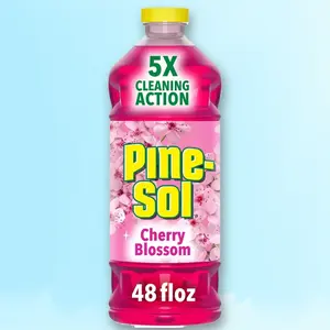 Pine-Sol Cherry Blossom Multi-Surface Cleaner 48fl oz - for Home Kitchen, 48 Ounce
