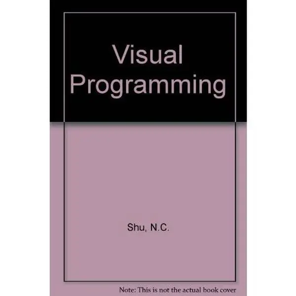 USED-Visual programming by Nan C Shu (Hardcover)