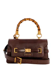 GUESS Female Sibel Top-Handle Flap Bag