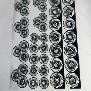 Henna Stencils Paper Sticker Complete Set - Glitter, Unscented, Unique Patterns, Henna Cones, Single Item - Temporary Glitter Tattoos Tool for Weddings, Festivals (Beauty & Personal Care Skincare Accessory)
