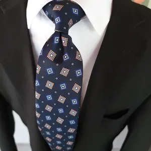 Navy Blue Dot Tie