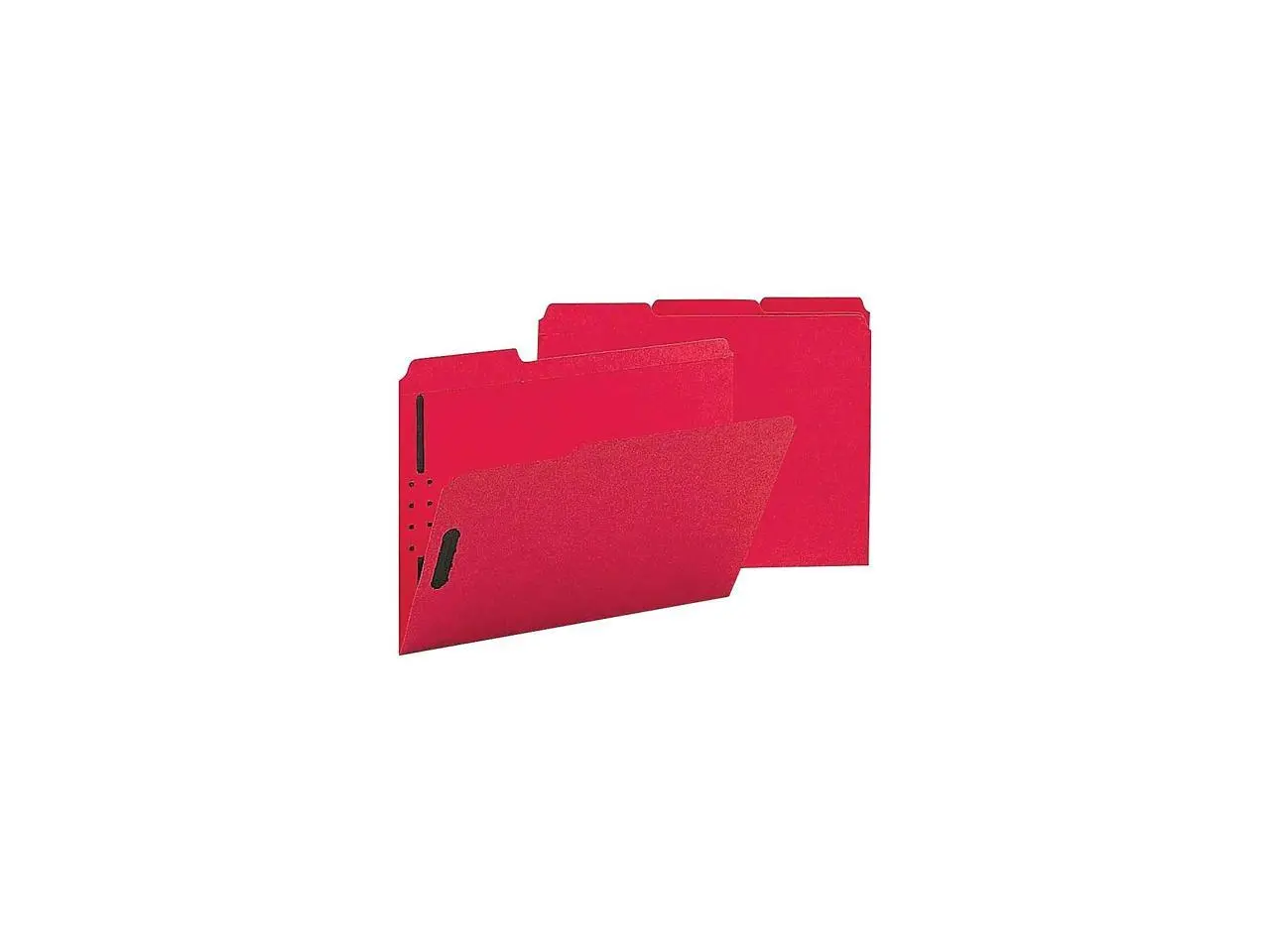 Sparco Fastener Folders w/ 2-Ply Tab 1/3 Ast Tab 50/BX Ltr Red SP17269 Sparco Fastener Folders w/ 2-Ply Tab 1/3 Ast Tab 50/BX Ltr Red SP17269
