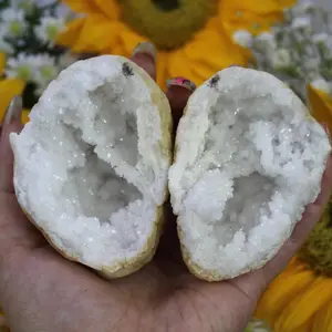 Moroccan Quartz Geode (Pre-cracked)