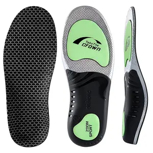 Brand new professional arch support insoles, trimmable and adjustable in size. Effectively improves athletic performance, provides proper protection for your feet, and relieves discomfort caused by plantar fasciitis.